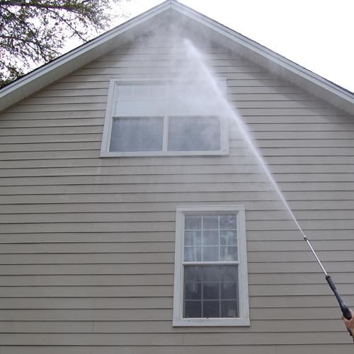 Soft Washing in Plano project 3