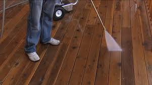 Wood Deck Cleaning project 2