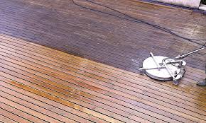 Wood Deck Cleaning project 5